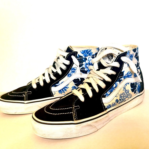 Vans SK8-HI Tapered 'Floral Blue' VN0A4U16Y6Z - Picture 3 of 8